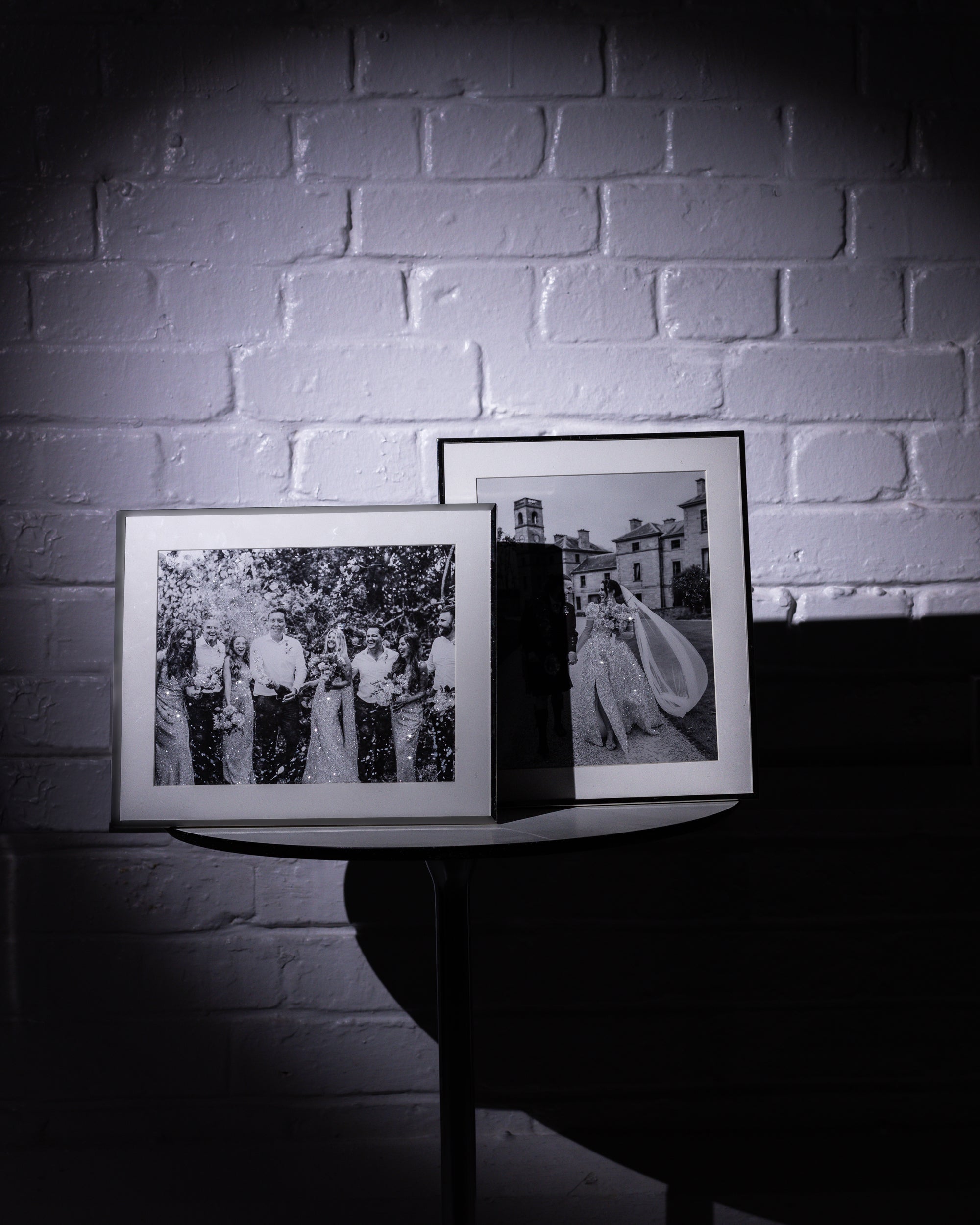 8x10 Glitter Prints x 2 FRAMED