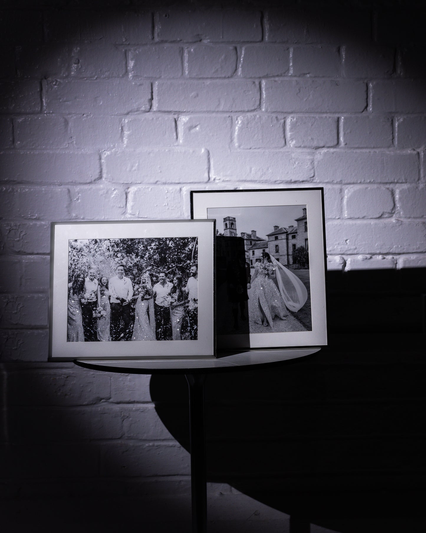 8x10 Glitter Prints x 2 FRAMED