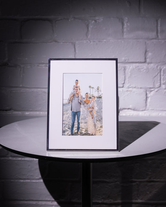 6x4 Mini Glitter Print x 2 FRAMED