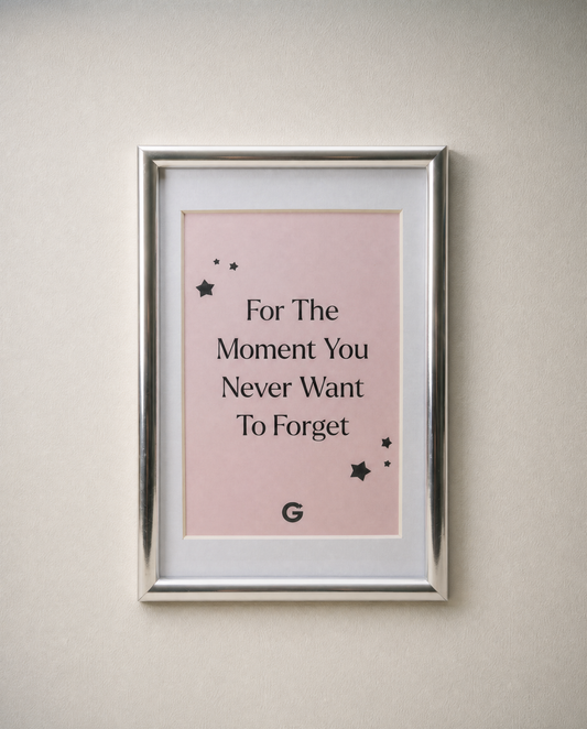 Extra photo Frame 6x4 Glitter Kit